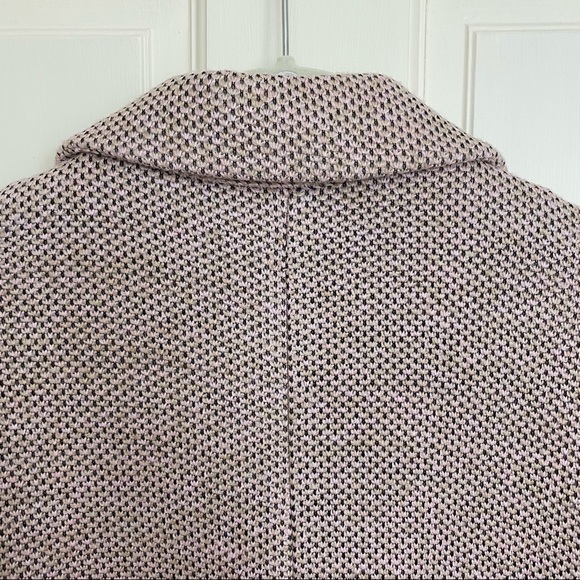 Topshop | Textured Knit Coat in Nude • 4 US - Picture 5 of 16